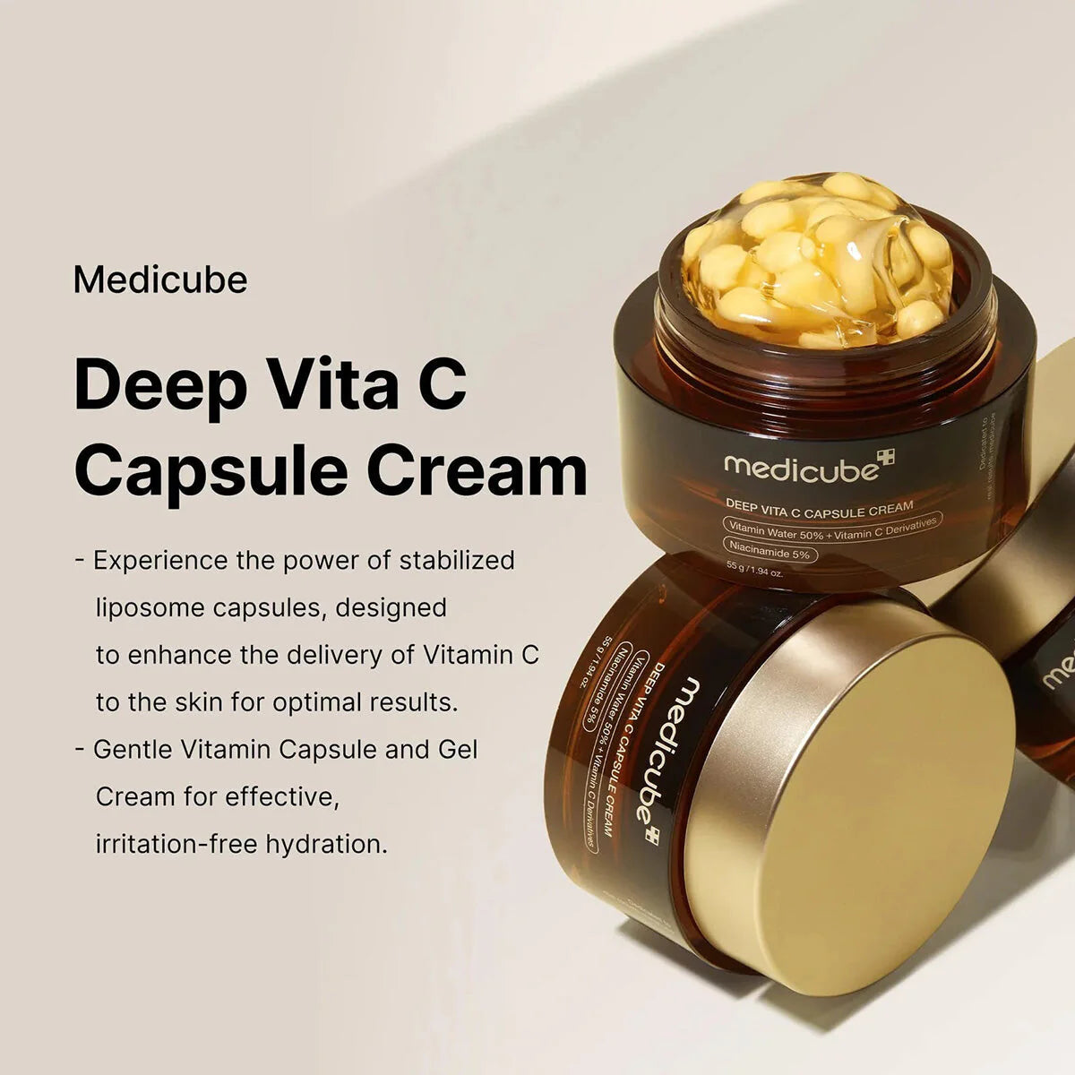 Medicube - Deep Vit C Capsule Cream - 55g